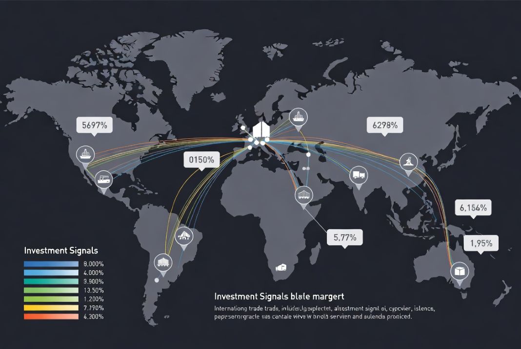 global supply chain map
